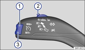 vw polo cruise control limiter