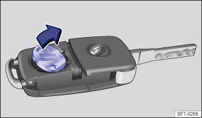 Volkswagen Polo Owners Manual Replacing the battery Vehicle