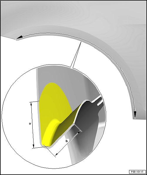 Fender Corrosion Repair Measures, in Wheel Housing Liner Contact Area