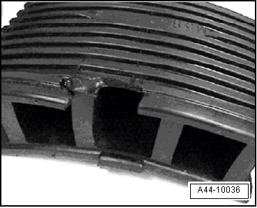 Run-Flat System PAX, Examining Support Ring