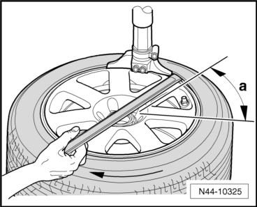 Tires, Dismounting, Wheels without and with Tire Pressure Monitoring System