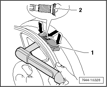 Tire Pressure Monitoring Sensor with Valve, Removing and Installing