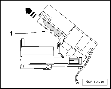 Cigarette Lighter Illumination Bulb -L28-, Removing and Installing