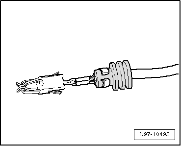 Wires with Cross Section up to 0.35 mm 2, Repairing