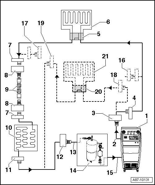 Flushing Circuit Block Diagrams